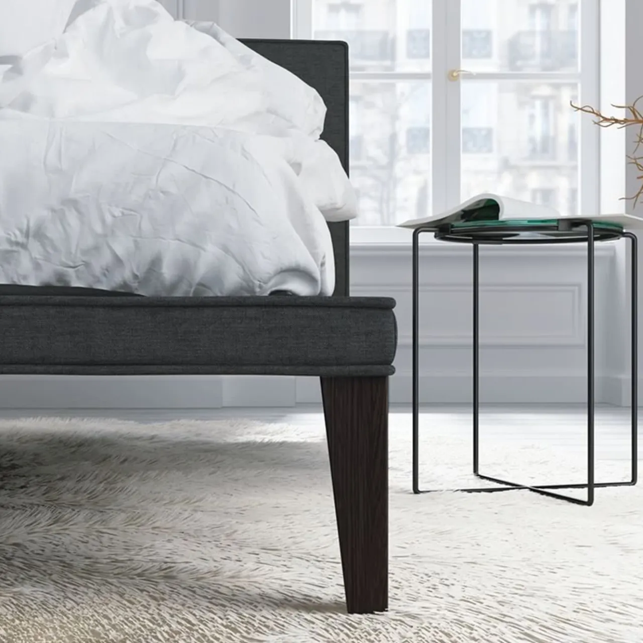 Inedito / Asnaghi Beds<Gilda Bed by Alberto Colzani