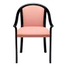 Montina Chairs<Gina Black & Pink Chair