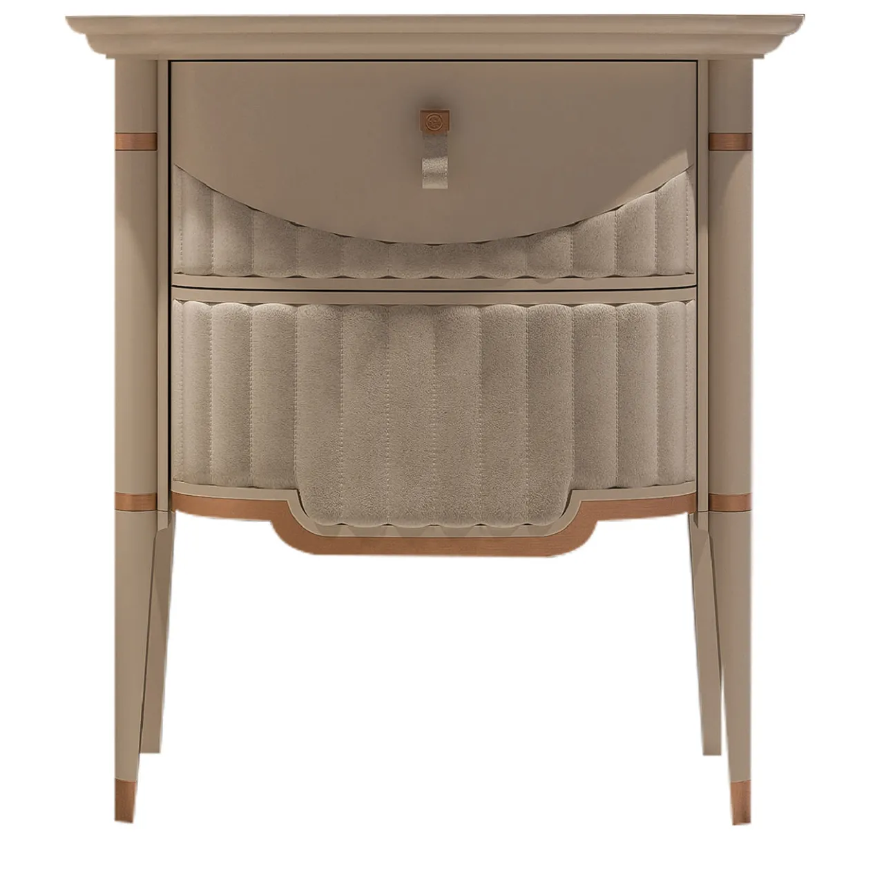 Alberto & Mario Ghezzani Nightstands<Gioia Beige Nightstand