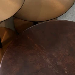 mg12 by Monica Geronimi Coffee Tables<Giorgia Tobacco Parchment Coffee Table