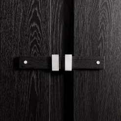 Lando Cabinets<Gipsy Black Oak Cabinet