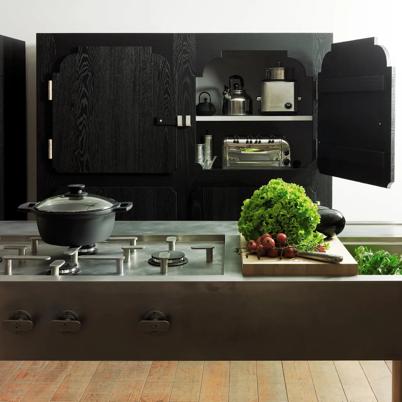 Lando Cabinets<Gipsy Black Oak Cabinet