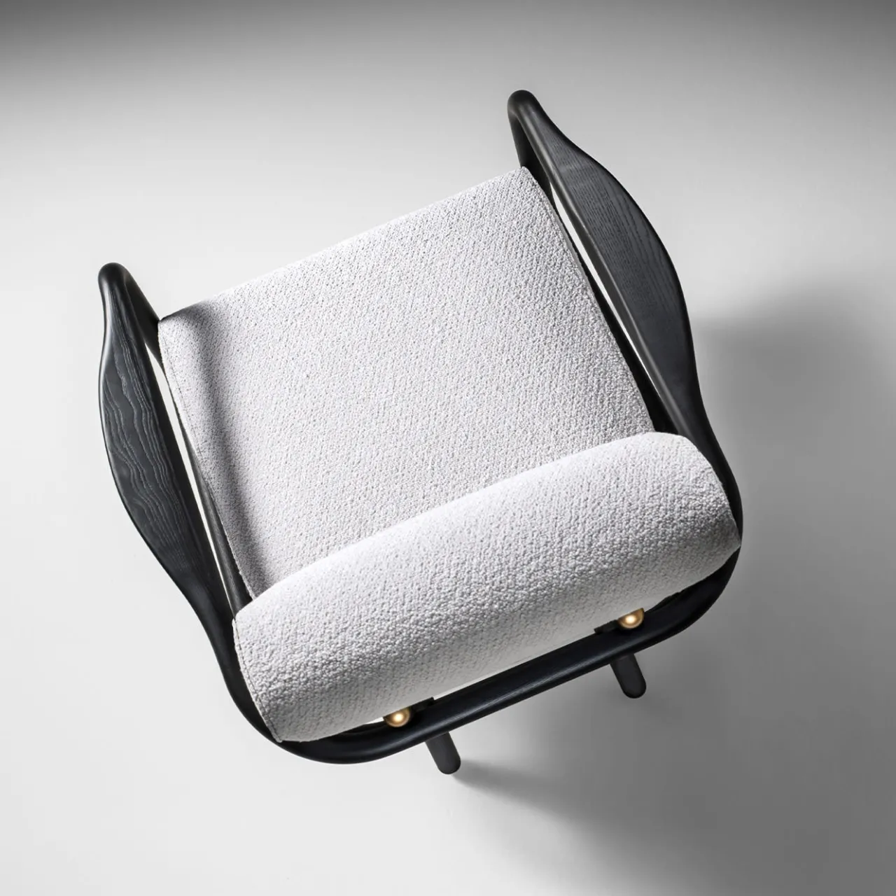 Black Tie Lounge Chairs<GIRO' Moka Ash Wood Lounge Chair