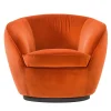 Black Tie Armchairs<Giulia Swivel Armchair