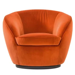 Black Tie Armchairs<Giulia Swivel Armchair