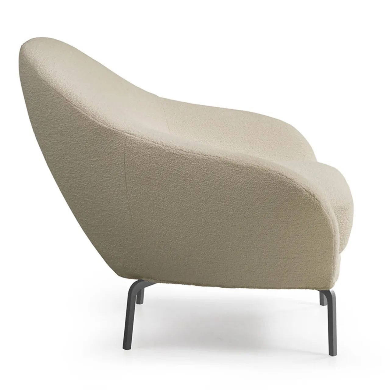 Bodema Armchairs<Giulia White Armchair by Giuseppe Manzoni
