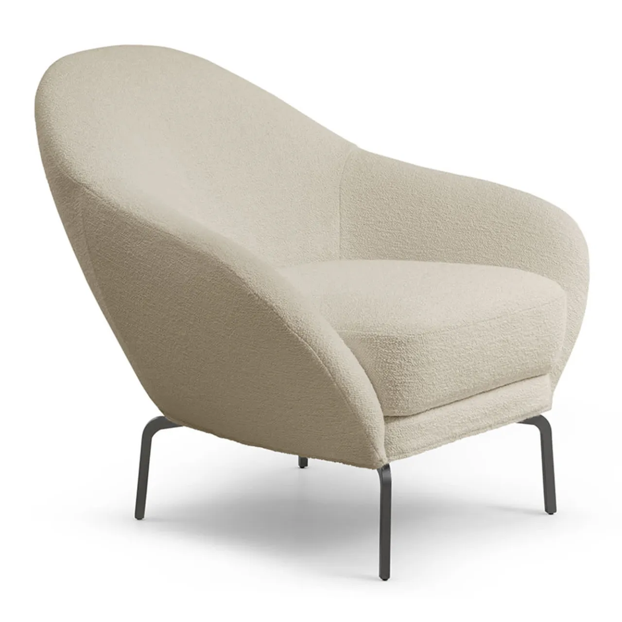 Bodema Armchairs<Giulia White Armchair by Giuseppe Manzoni