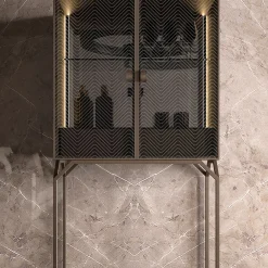 CPRN Homood Bar Cabinets<Glass Bar Cabinet