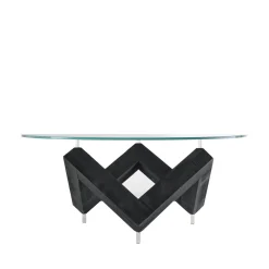 Albedo Dining Tables<Glass Top W Table