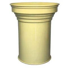 Caspal Side Tables<Glossy Butter Aluminum Side Table