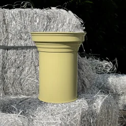 Caspal Side Tables<Glossy Butter Aluminum Side Table