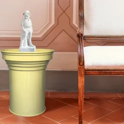 Caspal Side Tables<Glossy Butter Aluminum Side Table