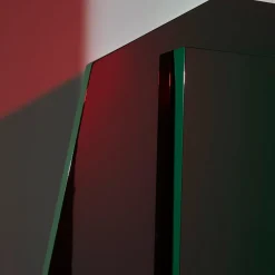 Exto Cabinets<Glossy Lacquered Green Storage Cabinet