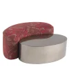 ETRO Home Interiors Ottomans & Poufs<Goa Set of Pouf and Low Table #1