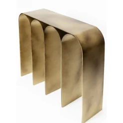 Pietro Franceschini Consoles<Gold Arch Bronze Steel Console