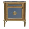 S&L Interni Nightstands<Gold Leaf Bedside Table