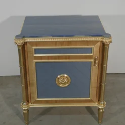 S&L Interni Nightstands<Gold Leaf Bedside Table