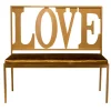 Giulia Ligresti Benches<Gold Love Bench