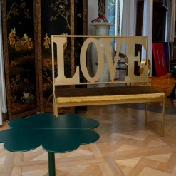 Giulia Ligresti Benches<Gold Love Bench