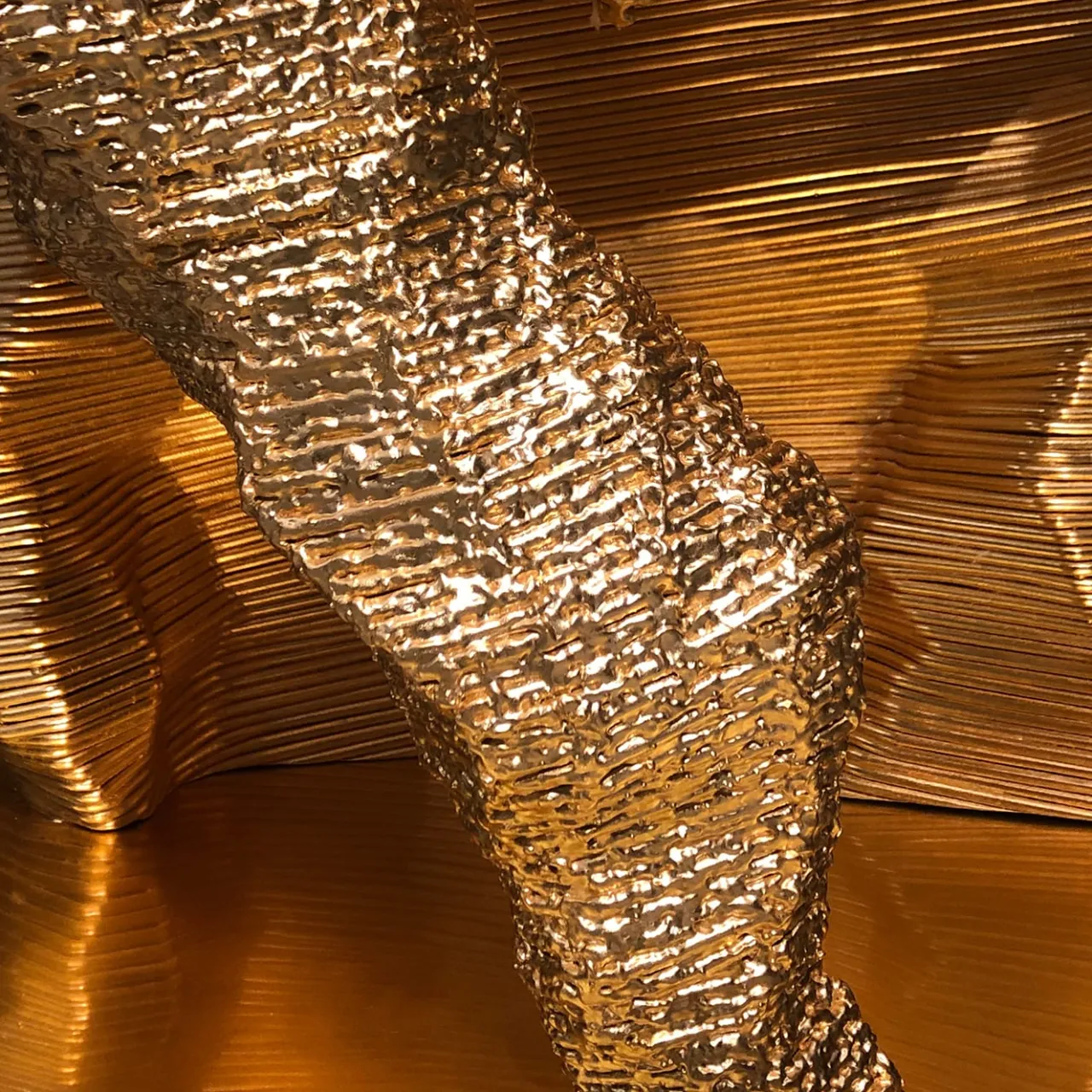 Officina Della Scala Consoles<Gold Moon Console by Giò Pozzi