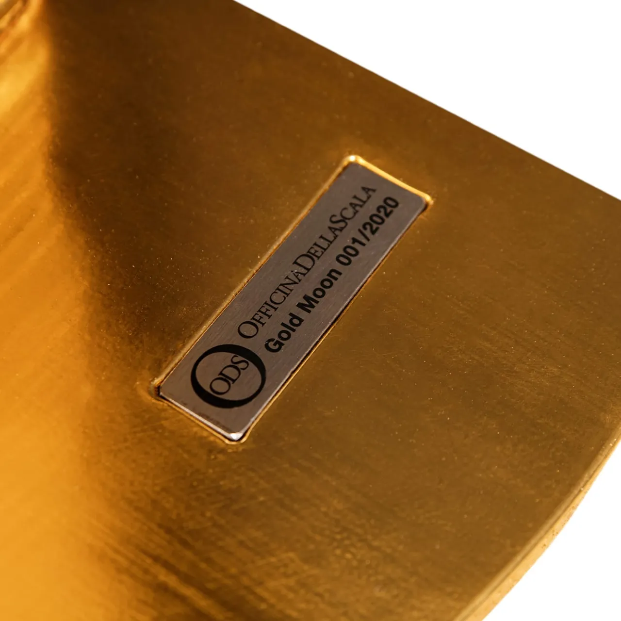 Officina Della Scala Consoles<Gold Moon Console by Giò Pozzi