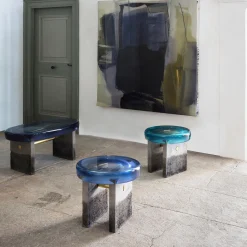 Draga & Aurel Benches<Golia bench R15