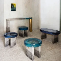 Draga & Aurel Benches<Golia bench R15