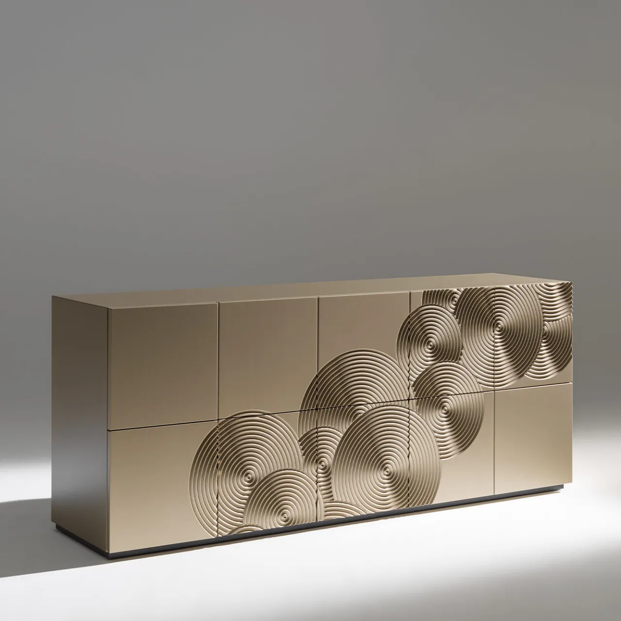 Albedo Sideboards Buffets<GONG 2 Pearl Grey Sideboard
