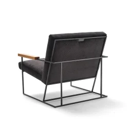 Epònimo Lounge Chairs<Gotham Black Lounge Chair by Federico Carandini