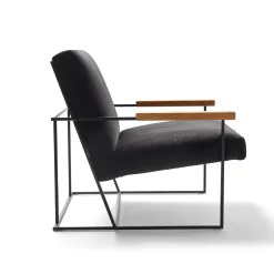 Epònimo Lounge Chairs<Gotham Black Lounge Chair by Federico Carandini