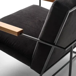 Epònimo Lounge Chairs<Gotham Black Lounge Chair by Federico Carandini