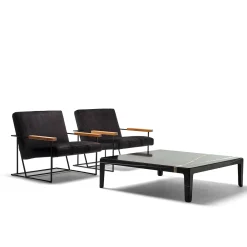 Epònimo Lounge Chairs<Gotham Black Lounge Chair by Federico Carandini