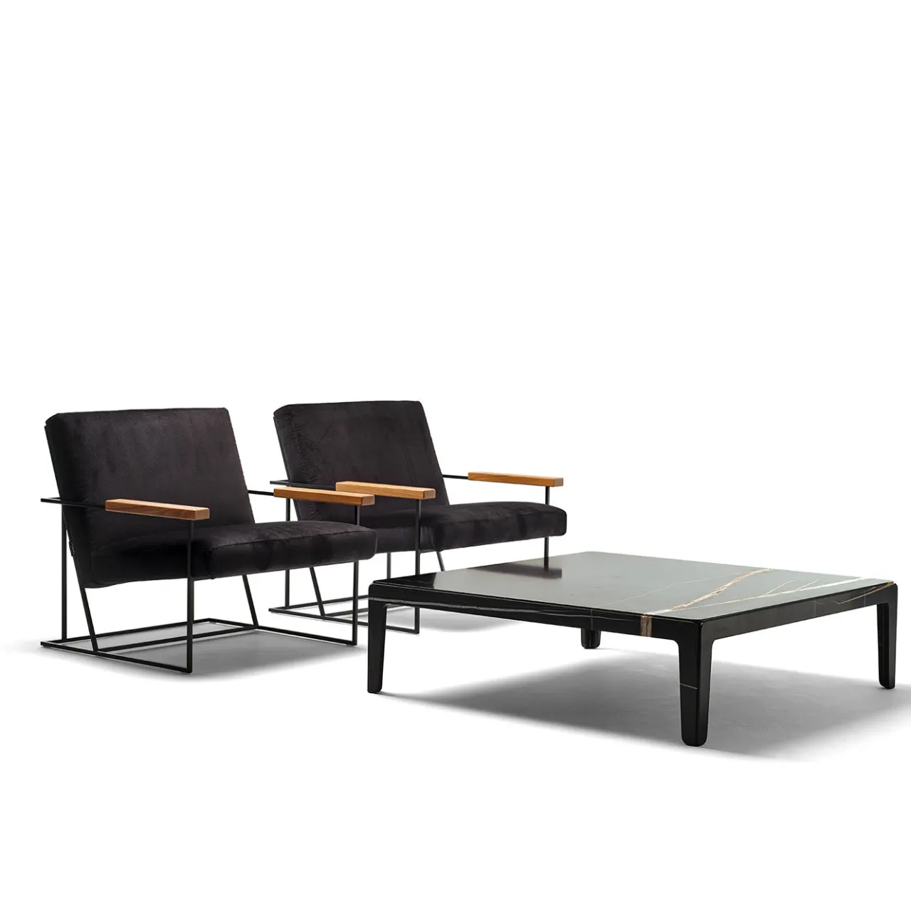 Epònimo Lounge Chairs<Gotham Black Lounge Chair by Federico Carandini