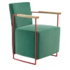 Epònimo Armchairs<Gotham Small Green Velvet Armchair