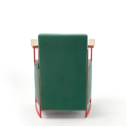 Epònimo Armchairs<Gotham Small Green Velvet Armchair
