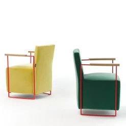 Epònimo Armchairs<Gotham Small Green Velvet Armchair