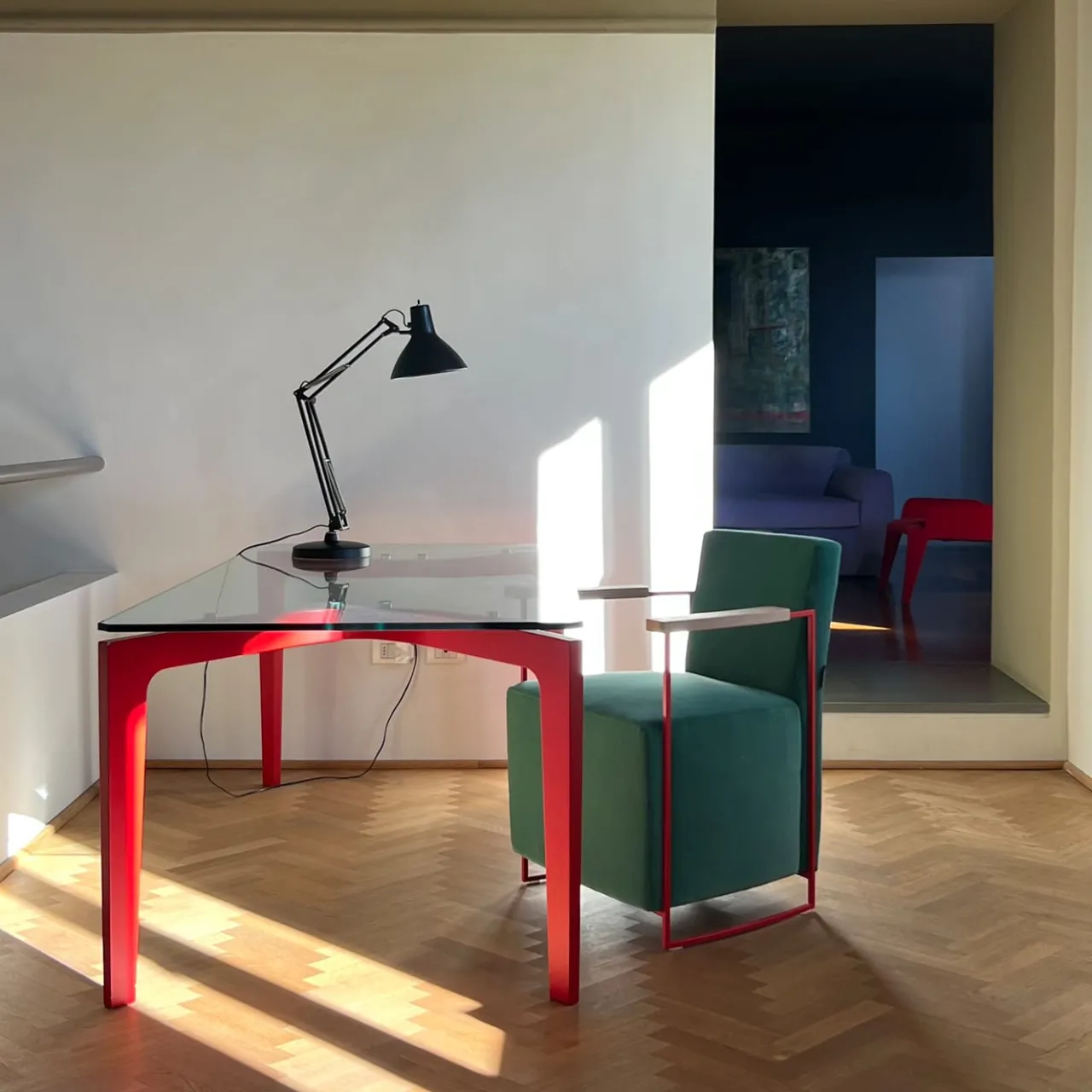 Epònimo Armchairs<Gotham Small Green Velvet Armchair