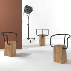 Durame Chairs<Graft Cedar Wood Chair