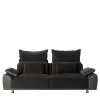 Mantellassi 1926 Sofas<Grand Tour Black Fabric & Leather sofa