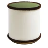 LO Decor Ottomans & Poufs<Graphic Brown And Green Pouf
