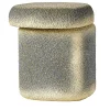 Cimento Stools<Gray And Yellow Lazzaro Stool Design By Patricia Urquiola