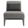 A.R. Arredamenti Lounge Chairs<Gray Leather Armchair