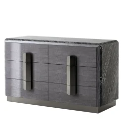 Giorgio Collection Dressers<Gray Madagascar Small Dresser