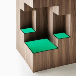 Bottos Design Italia by Sebastiano Bottos Room Dividers<Green Kirigami Screen