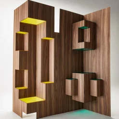Bottos Design Italia by Sebastiano Bottos Room Dividers<Green Kirigami Screen
