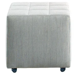 Sitia Ottomans & Poufs<Green Sigpouf with wheels