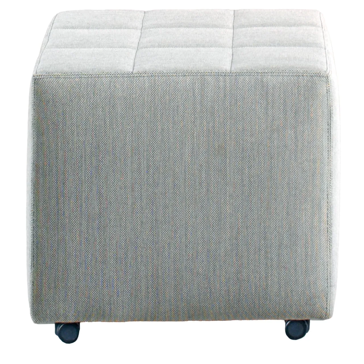 Sitia Ottomans & Poufs<Green Sigpouf with wheels