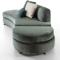 Carpanelli Sofas<Green Velvet Sofa by Giuseppe