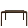 mg12 by Monica Geronimi Dining Tables<Gregorio Square Walnut Dining Table with Steel Frame