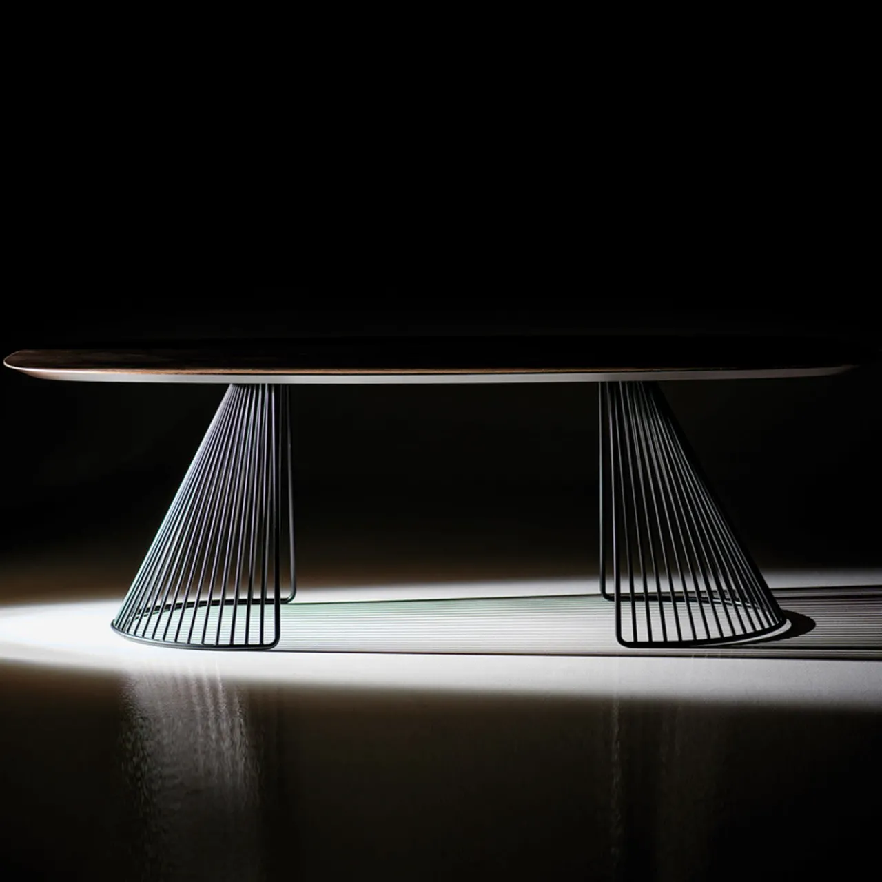 BBB Italia Dining Tables<Grid Canadian Durmast Rectangular Table by Ciani Design